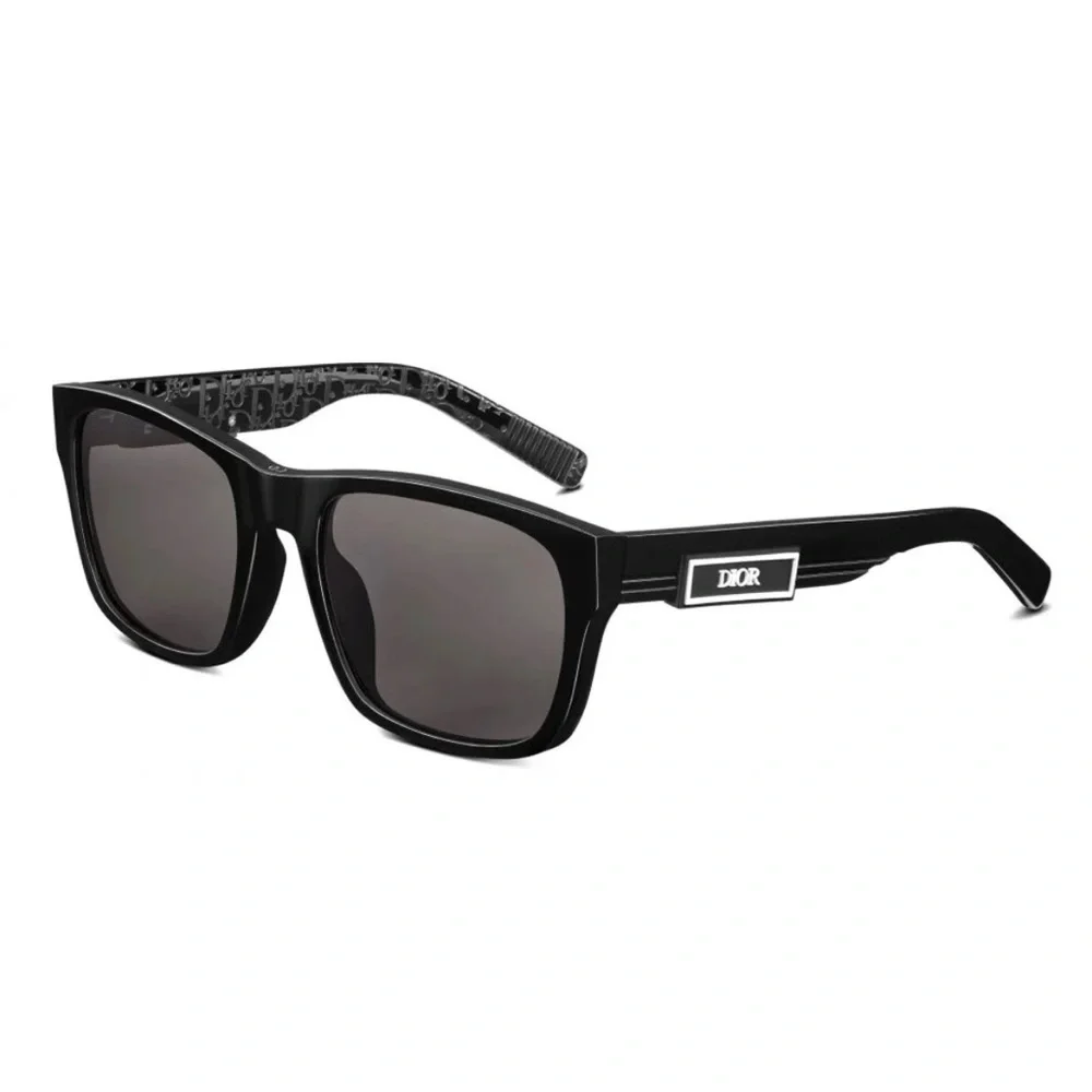 Dior Men’s Black/Smoke Sunglasses (NWT)